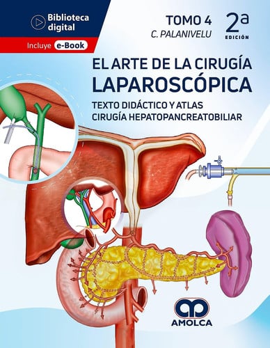 PALANIVELU EL ARTE DE LA CIRUGIA LAPAROSCOPICA TEXTO DIDACT | portada del libro