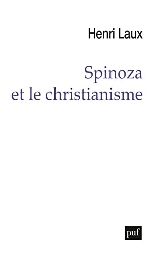 Spinoza et le christianisme, de Henri Laux | portada del libro