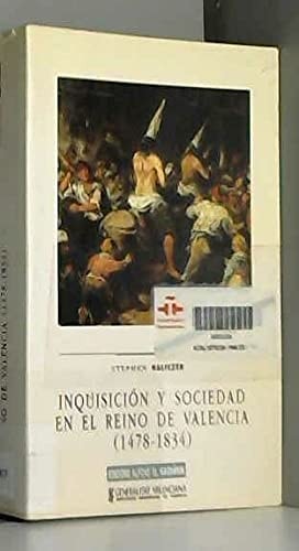 Inquisición y sociedad en el Reino de Valencia, de Stephen Haliczer | portada del libro