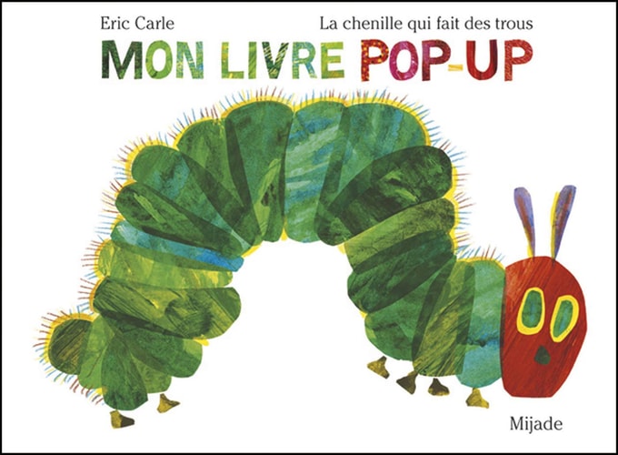 CHENILLE QUI FAIT DES TROUS POP-UP DES 50 ANS, de Eric Carle | portada del libro