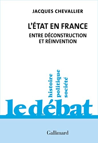 L'ETAT EN FRANCE, de Jacques Chevallier | portada del libro