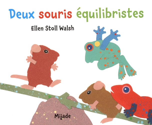 DEUX SOURIS EQUILIBRISTES, de Ellen Stoll Walsh | portada del libro