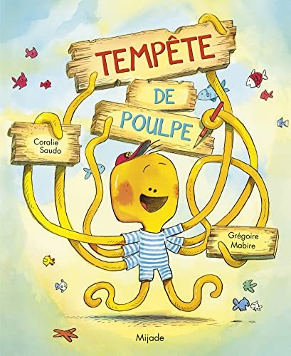 TEMPETE DE POULPE, de Coralie Saudo | portada del libro