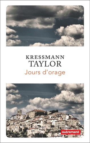 JOURS D'ORAGE, de Taylor Kressmann | portada del libro