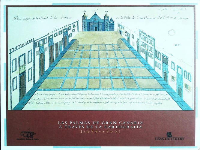 PALMAS DE GRAN CANARIA A TRAVES DE LA CARTOGRAFIA (1588-1899), LAS, de TOUS MELIA | portada del libro