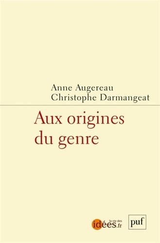 UX ORIGINES DU GENRE, de Anne Augereau | portada del libro