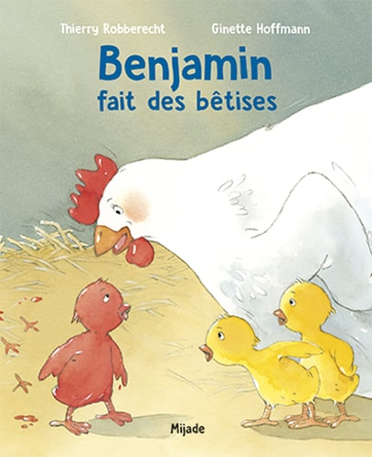 BENJAMIN FAIT DES BETISES, de Thierry Robberecht | portada del libro