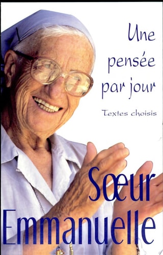 SOEUR EMMANUELLE UNE PENSEE PAR JOUR, de Soeur Emmanuelle | portada del libro
