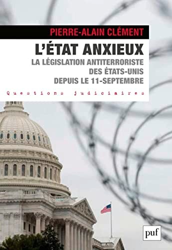 'ETAT ANXIEUX, de Pierre-Alain Clément | portada del libro