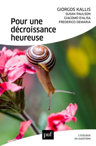 LAIDOYER POUR UNE DECROISSANCE HEUREUSE, de Giorgos Kallis | portada del libro