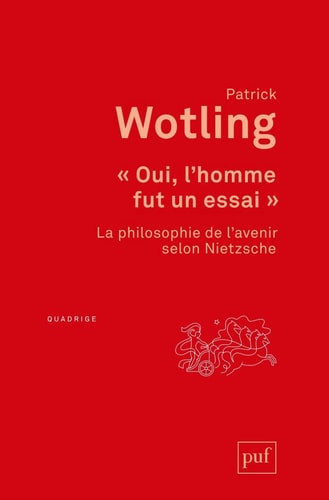 UI, L'HOMME FUT UN ESSAI, de Patrick Wotling | portada del libro