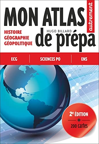 MON ATLAS DE PREPA 80 THEMES POUR REUSSIR LES CONCOURS, de Hugo Billard | portada del libro