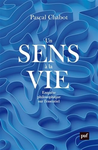 N SENS A LA VIE, de Pascal Chabot | portada del libro
