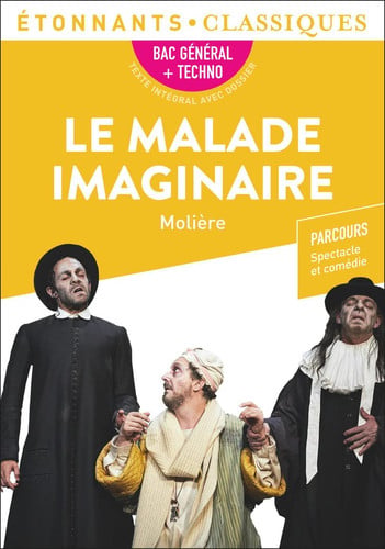LE MALADE IMAGINAIRE, de MOLIERE | portada del libro