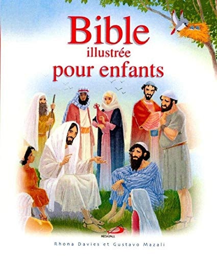 BIBLE ILLUSTREE POUR ENFANTS, de Rhona Davies | portada del libro
