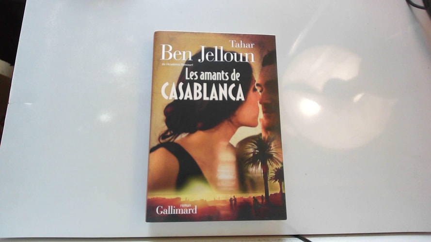 LES AMANTS DE CASABLANCA, de Tahar Ben Jelloun | portada del libro