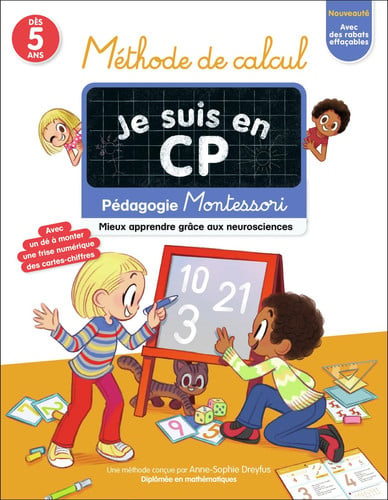 E SUIS EN CP METHODE DE CAL, de ANNE SOPHIE DREYFUS | portada del libro
