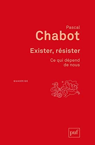 XISTER, RESISTER, de Pascal Chabot | portada del libro