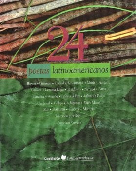 24 POETAS LATINOAMERICANOS | portada del libro