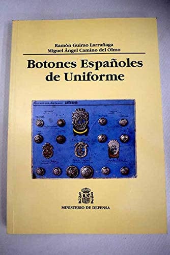 Botones españoles de uniforme, de GUIRAO | portada del libro