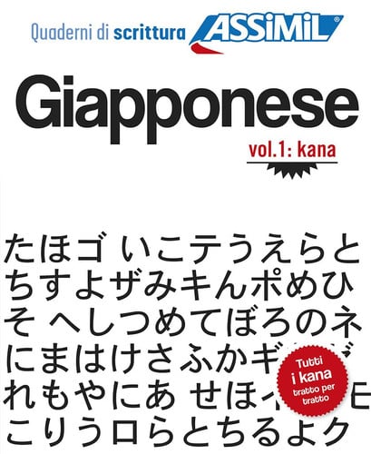 GIAPPONESE. VOL. 1. KANA, de ASSIMIL | portada del libro