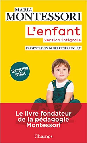 ENFANT, de MONTESSORI MARIA | portada del libro