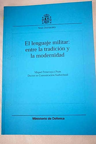 El lenguaje militar, de Peñarroya i Prats | portada del libro