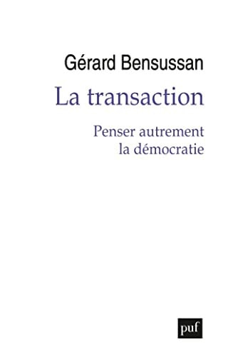 A TRANSACTION, de Gérard Bensussan | portada del libro