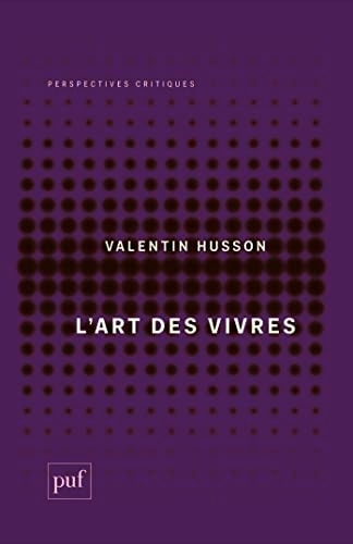 'ART DES VIVRES, de Valentin Husson | portada del libro