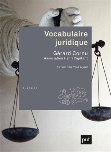 OCABULAIRE JURIDIQUE, de Philippe Malinvaud | portada del libro