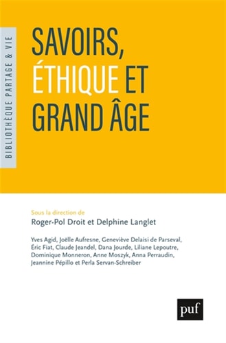 AVOIRS, ETHIQUE ET GRAND AGE, de Geneviève Delaisi | portada del libro
