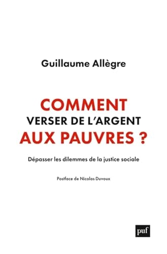 OMMENT VERSER DE L'ARGENT AUX PAUVRES, de Guillaume Allègre | portada del libro