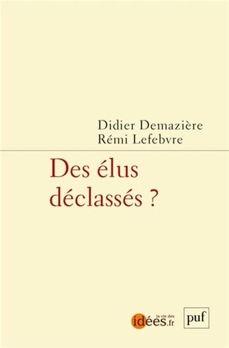 ES ELUS DECLASSES, de Didier Demazière | portada del libro