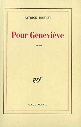 POUR GENEVIEVE, de Drevet | portada del libro