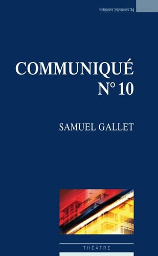 COMMUNIQUE N 10 NED, de GALLET SAMUEL | portada del libro