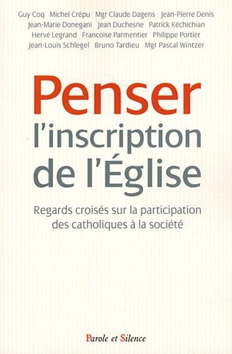 PENSER L'INSCRIPTION DE L'EGLISE, de Pascal Wintzer | portada del libro