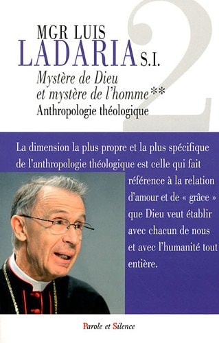 MYSTERE DE DIEU MYSTERE DE L'HOMME ANTHROPOLOGIE THEOLOGI, de Luis F. Ladaria | portada del libro