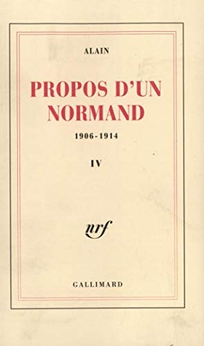 PROPOS D'UN NORMAND T4, de Alain | portada del libro