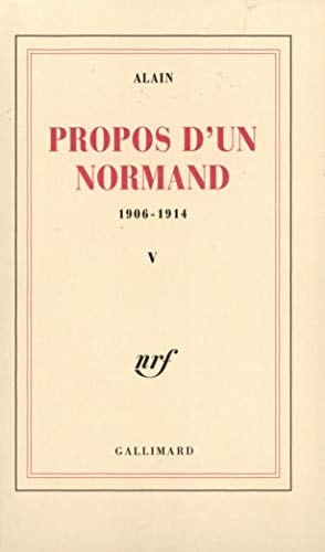 PROPOS D'UN NORMAND T5, de Alain | portada del libro