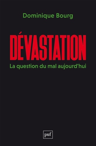 EVASTATION, de Dominique Bourg | portada del libro