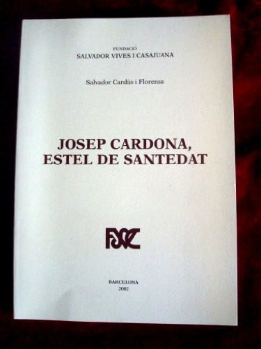 JOSEP CARDONA, ESTEL DE SANTEDAT, de CARDUS | portada del libro