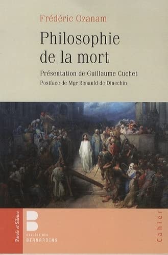 PHILOSOPHIE DE LA MORT, de Frédéric Ozanam | portada del libro