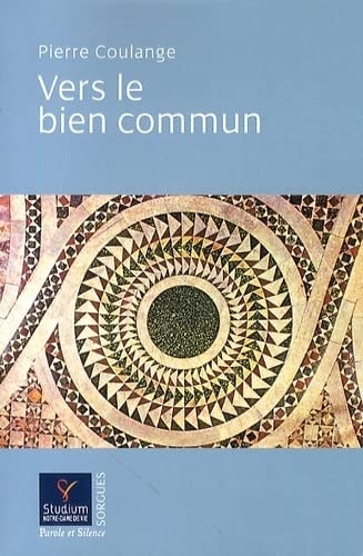 VERS LE BIEN COMMUN, de Pierre Coulange | portada del libro