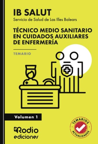 TECNICO MEDIO SANITARIO CUIDADO AUXILIAR ENFERMERIA 1 BALEA | portada del libro