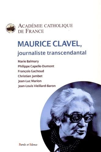 MAURICE CLAVEL, de Jean-Louis Vieillard-Baron | portada del libro