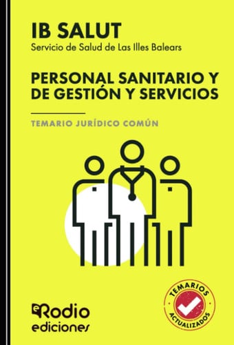 PERSONAL SANITARIO Y GESTION Y SERVICIO ILLES BALEARS TEMAR | portada del libro