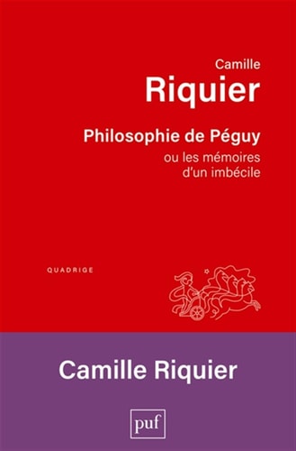 HILOSOPHIE DE PEGUY, de Camille Riquier | portada del libro