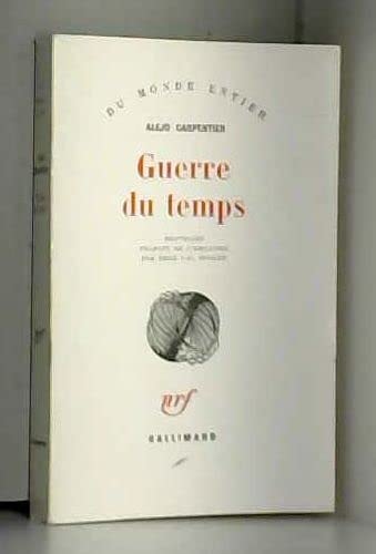 GUERRE DU TEMPS, de Alejo Carpentier | portada del libro