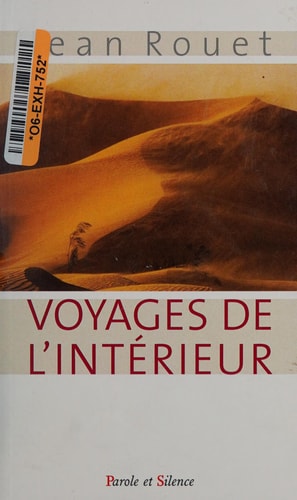 VOYAGES DE L INTERIEUR, de Jean Rouet | portada del libro
