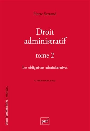 ROIT ADMINISTRATIF. TOME 2, de Pierre Serrand | portada del libro